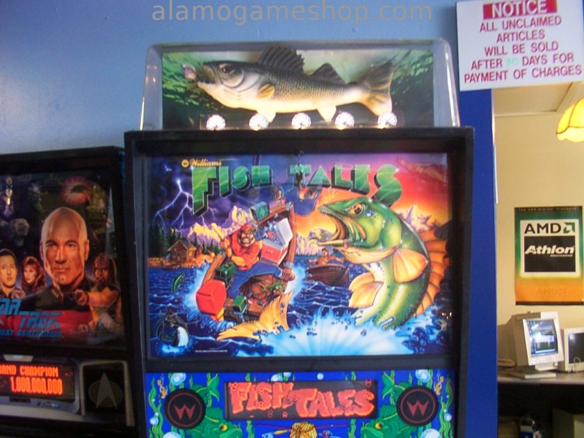 Fish Tales pinball by Williams 1992 - Click Image to Close