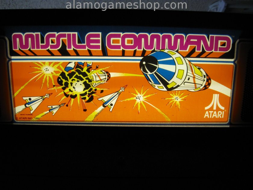Missile Command video game by Atari 198 - Click Image to Close