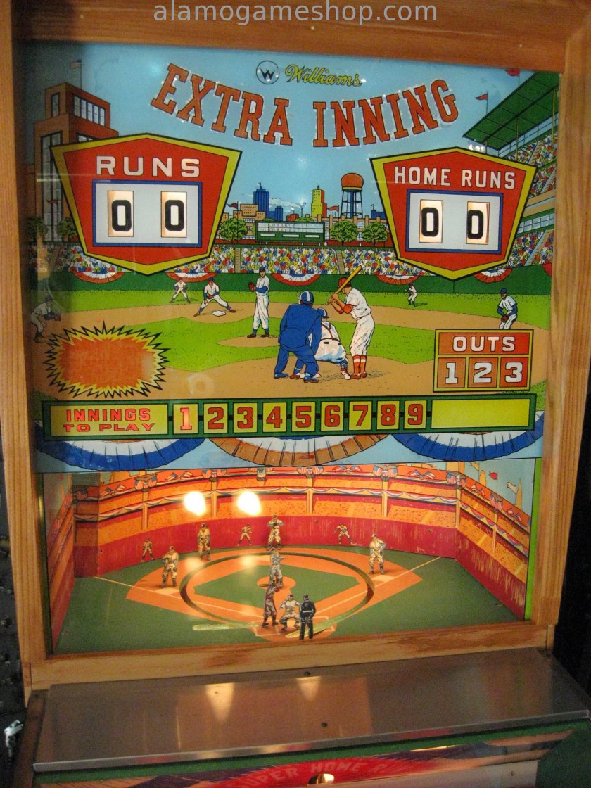 Extra Inning Baseball by Williams 1962 - Click Image to Close