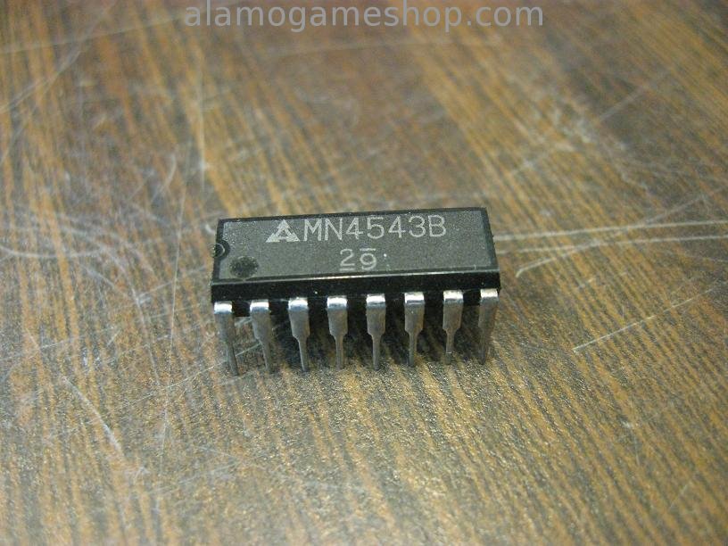 4543 CMOS 16 pin DIP - Click Image to Close