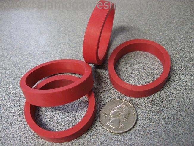 Ring - Flipper - Red - Thin - Click Image to Close