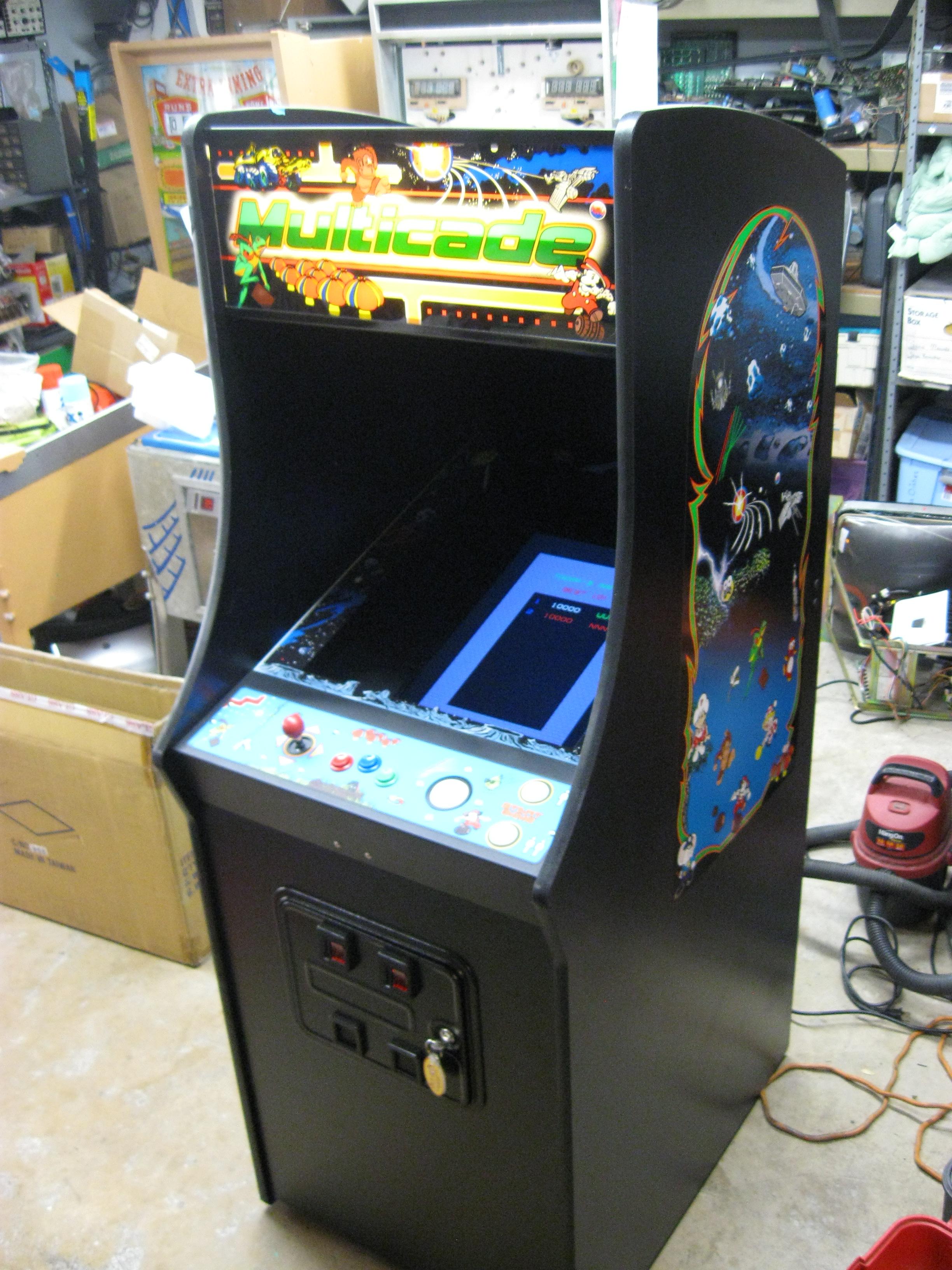 Multicade knock-off converted to LCD Dis - Click Image to Close