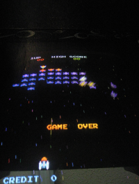 Galaxian video game by Midway 1979