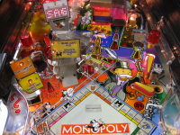 Monopoly pinball by Stern 2001