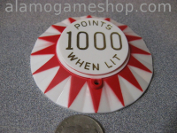Pop Bumper Cap, SUN-RED-1000WL-GOLD (image for) Pop Bumper Cap, SUN-RED-1000WL-GOLD