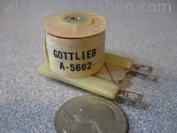 A-5662 Gottlieb EM Coil, Interlock (image for) A-5662 Gottlieb EM Coil, Interlock