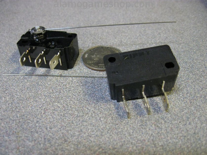 Coin Switch with straight wire - Click Image to Close