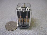 Flipper Relay for CPU board, 4 pole 6 volts