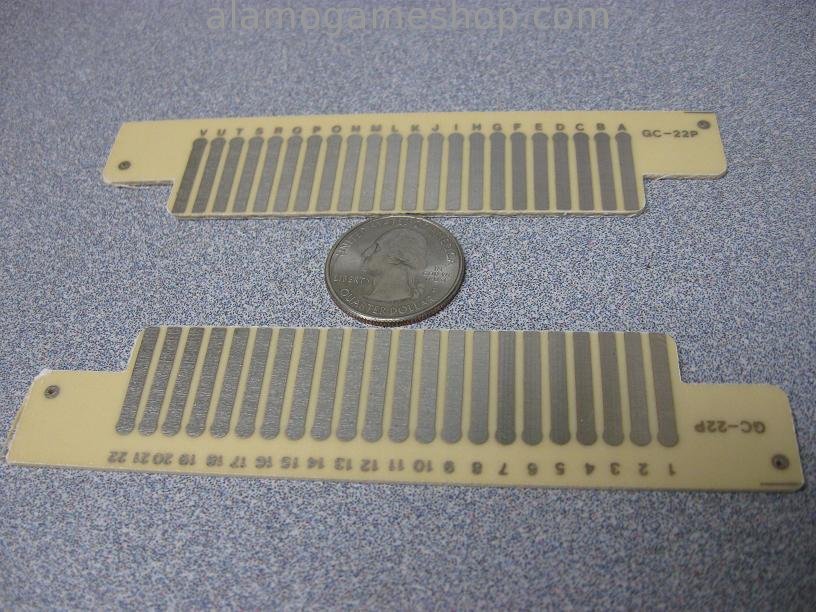 Finger Board 44 pin for edge connectors .156 - Click Image to Close