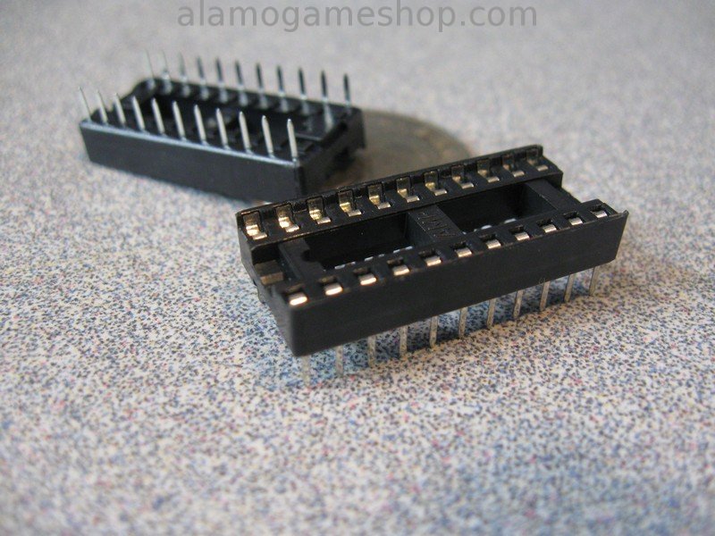 IC Socket DIP ST 22 pin .4 - Click Image to Close