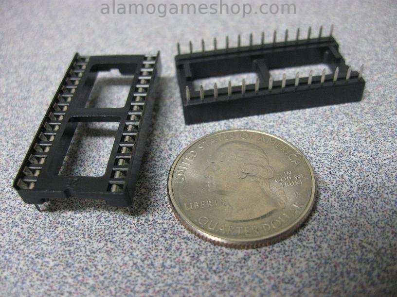IC Socket DIP ST 28 pin .6 - Click Image to Close