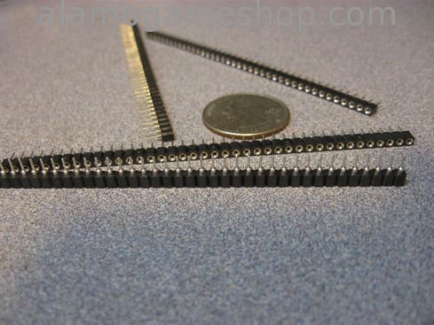 IC Socket, SIP Machine Pin, 40 pins - Click Image to Close