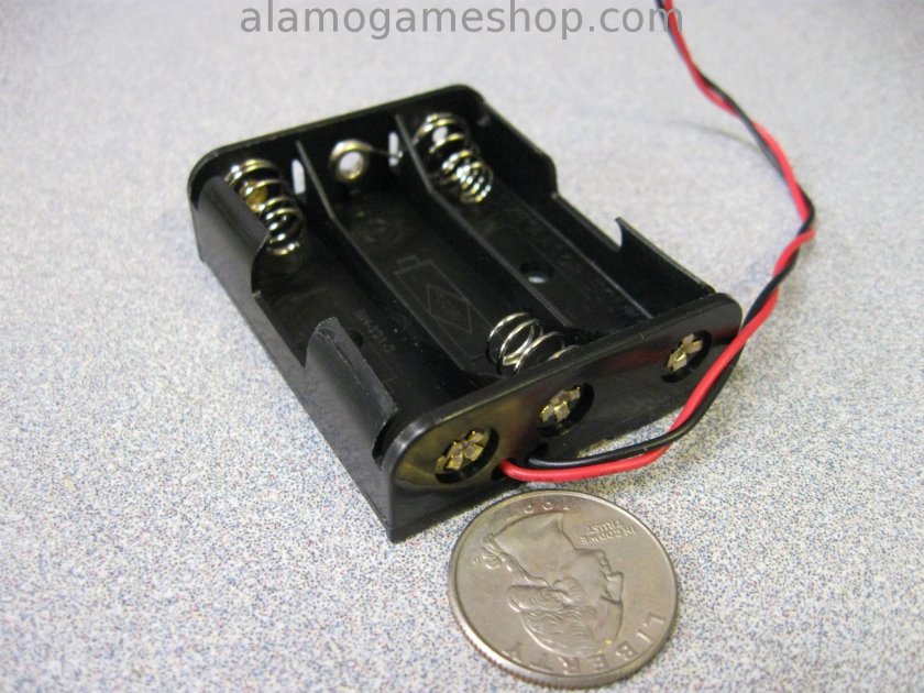 Battery Holder for pinball games - Click Image to Close
