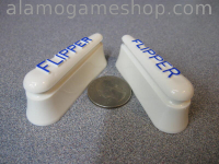 Flipper 2" Round Top Set, Raised Letter, Blue (image for) Flipper 2" Round Top Set, Raised Letter, Blue