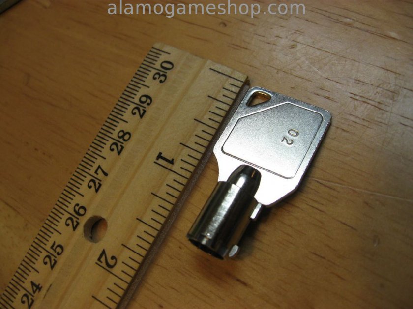Key X02, common slot key - Click Image to Close