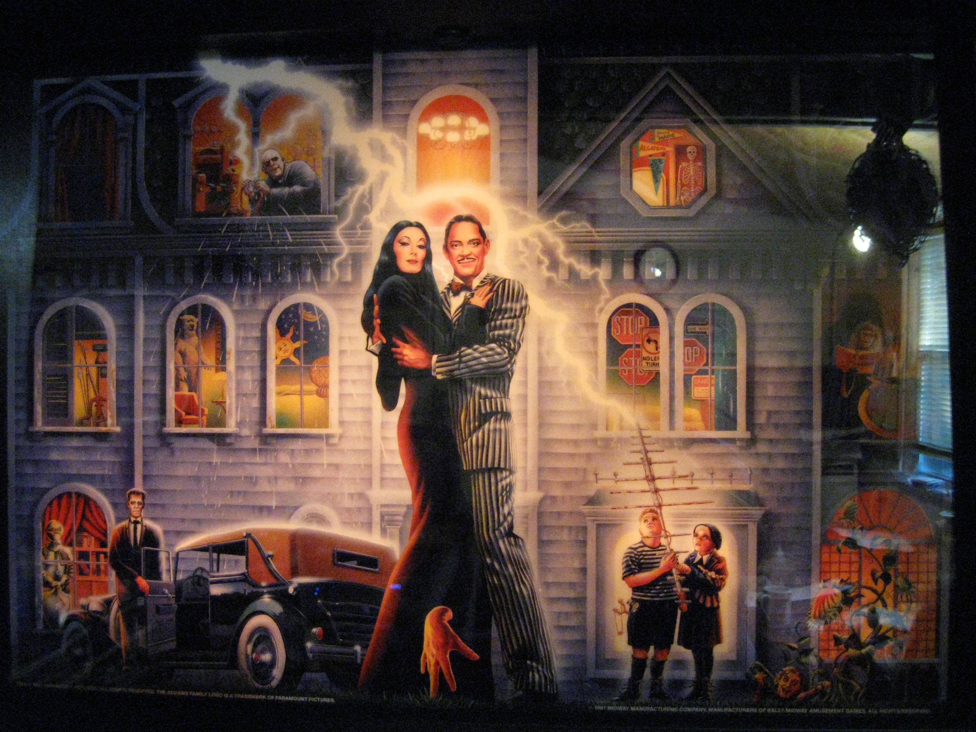 Addams Family Gold Pinball by Bally 1994 - Click Image to Close