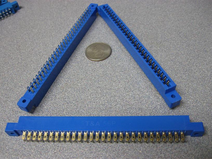 Card Edge Connector .156 x 56 pins - Click Image to Close